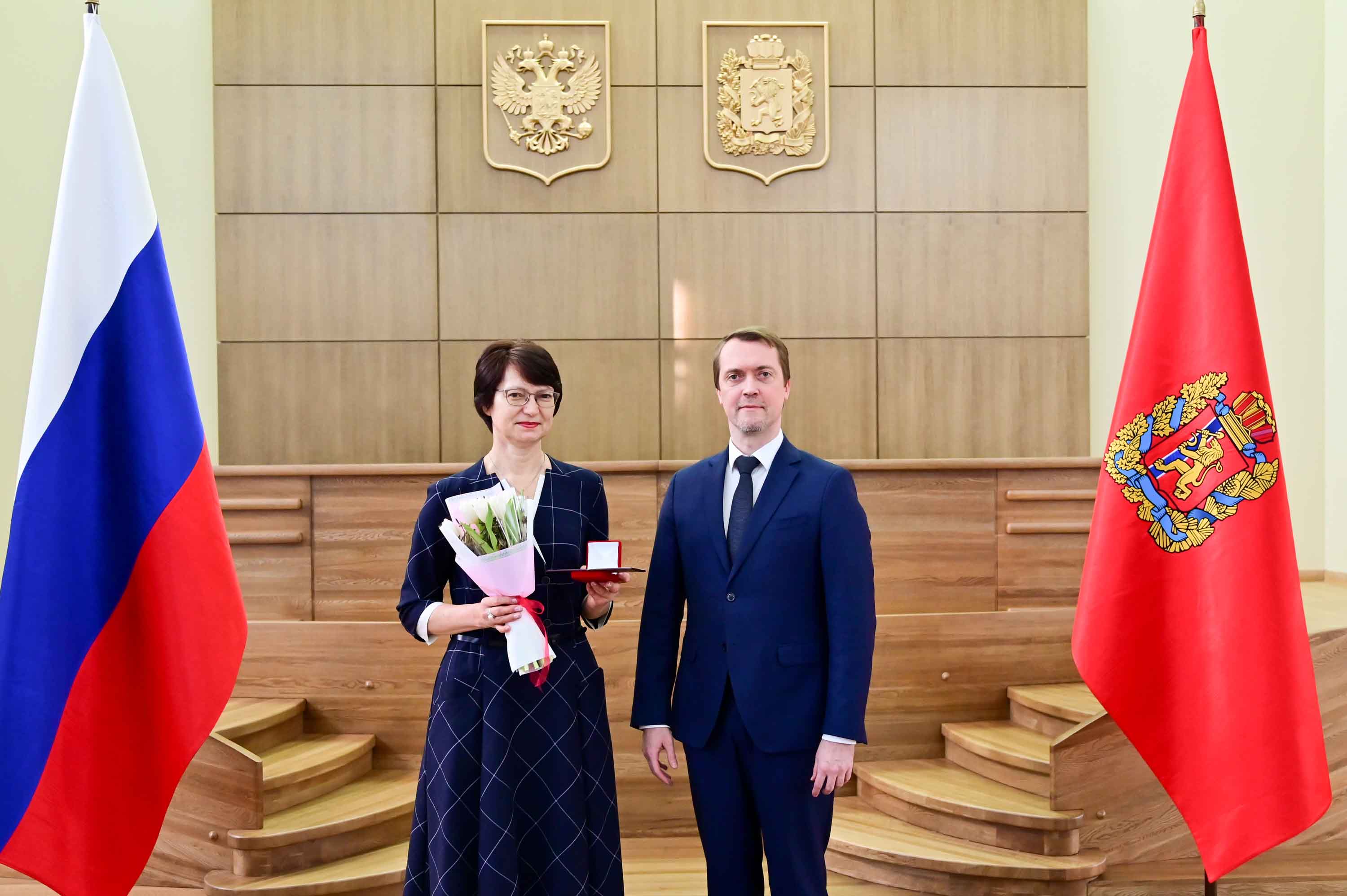 Гусева Галина Дмитриевна – заслуженный работник культуры Красноярского края